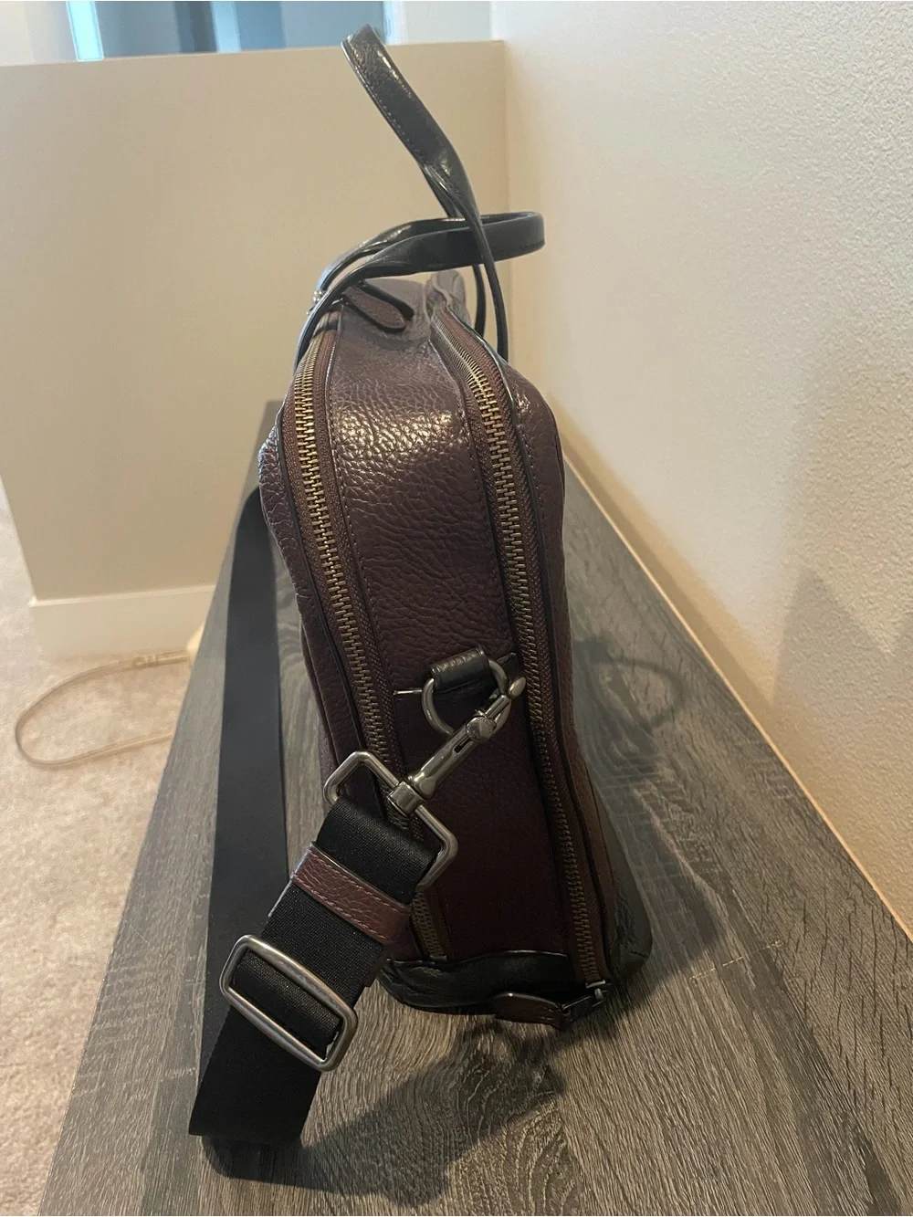 Authentic Coach Leather Workbag / Briefcase